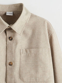 Uzun Kollu Erkek ?ocuk G?mlek