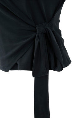 Antrasit Fitted/Vucuda Oturan Kruvaze Kay?k Yaka Baglama Detayl? Modall? Orme Bluz TWOSS26BZ00275 - Trendyolmilla фото 6