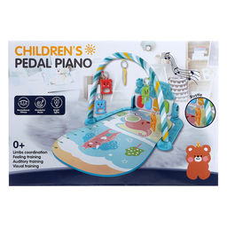 Музыкальный развивающий коврик Весёлые зверята, цвет розовый - Simaland фото 10