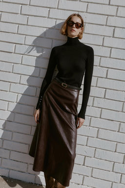 JERSEY B?SICO PUNTO LISO / Negro