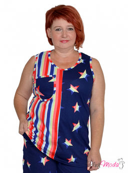 Майка Модель №1288 размеры 44-84 - Plusmoda фото 6