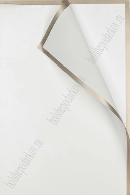 Пленка для цветов 56*56 см (20 листов) SF-7061, белый №16