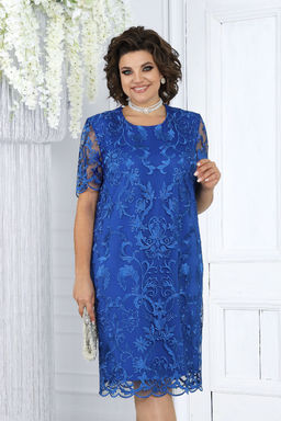 Платье Ninele 7431-Р темно-синий - Mira fashion фото 800