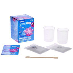 Выращивание кристаллов Мастерская кристаллов, набор для опытов - Эврики фото 3