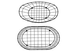 Набор 2 корзин 30,7*18,8*15 см, 34,4*20*16 см - Elan gallery фото 4