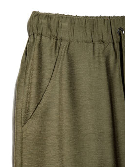CONTE Фактурные брюки из вискозы премиального качества EXOTICA khaki - Conte elegant фото 5