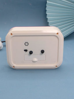 Часы-будильник Bright rectangle, pink