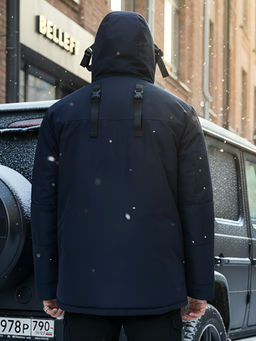 Горнолыжная куртка MTFORCE мужская темно-синего цвета 2302TS  фото 33