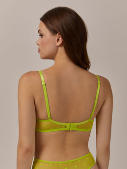 Infinity Lingerie / 31204111184 Бюстгальтер Bralette жен. Jullie лайм  фото 4
