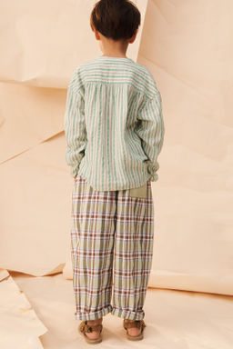 CAMISA RAYAS BOLSILLO LIMITED EDITION / Raya verde - Zara фото 5