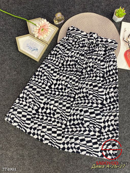 Женская юбка с принтом