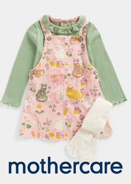 Mothercare / Комплект: платье, футболка