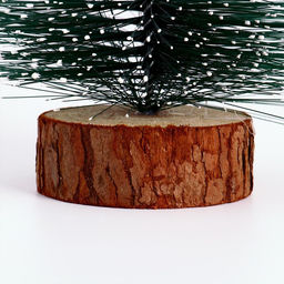 Декор новогодний «Ёлочка зелёная в снегу», 8×8×40 см