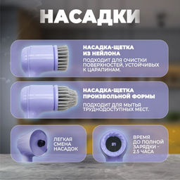 Электрическая щетка ручная для уборки дома (3321) - Мой органайзер фото 3