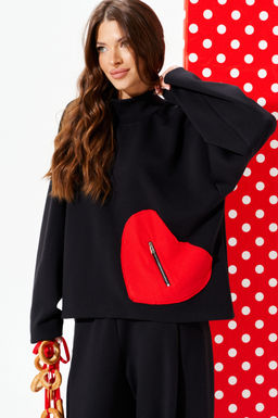 костюм женский 2-х предметный (джемпер + брюки) - Elletto фото 11