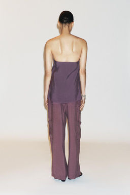 FLOWING CARGO TROUSERS - Zara фото 4