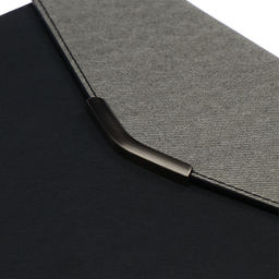 Ежедневник недатированный А5, 140 листов, искусственная кожа, «Стиль», чёрный