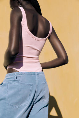 RIBBED BODYSUIT - Zara фото 17