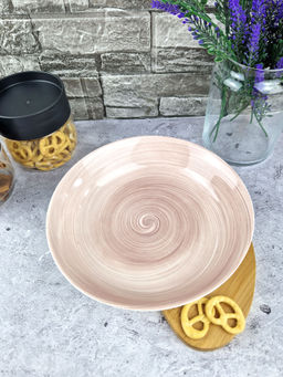 Тарелка суповая 20.8*4.5см Beige керамика OLS-DM-86 - Shanghai CO фото 3