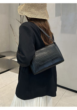 Cумка Lanotti LINNET CROCO 7001/Черный