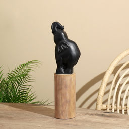 Сувенир «Слоник», 14×9×41 см, манговое дерево