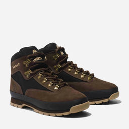 Ботинки Timberland Euro Hiker Boot Leather темно-коричневые