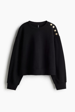 Sudadera con botones decorativos - H&m фото 5