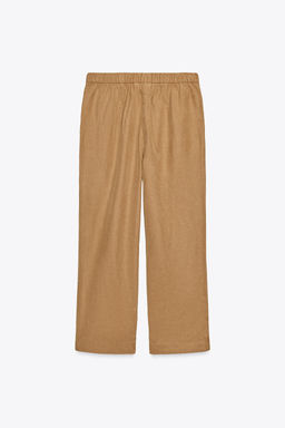 ZW COLLECTION WIDE LEG JOGGING TROUSERS - Zara фото 7