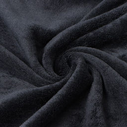 Плед Этель цв.черный 180*200 см,100% п/э, корал-флис 220 гр/м2  фото 3