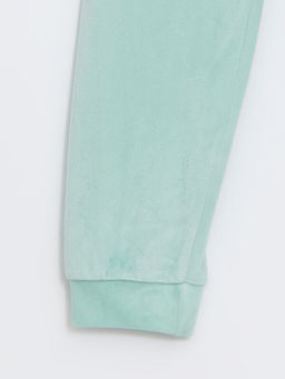 Beli Lastikli Kadife K?z ?ocuk Pijama Alt - Waikiki фото 3