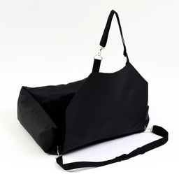 Автокресло для животных, экокожа, черный - Пижон фото 5