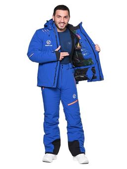 Костюм A-8987 Синий - Snow headquarter фото 4