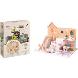 Румбокс "Детская комната с игровой зоной" - сборная модель (RMm_57077, "Три совы") инструменты, клей