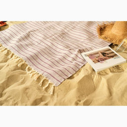 Пештемаль Полосы 100х180 см, сиреневый - Lovelife фото 6