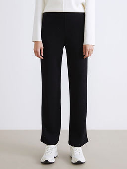 Beli Lastikli Ta?l? Kad?n Pantolon