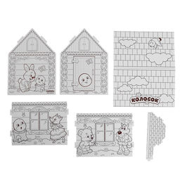 Домик-раскраска Колобок 3 в 1 - Zabiaka фото 7