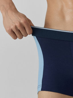 Цена за 2 штуки! Трусы боксеры мужские синие - Mark formelle фото 4