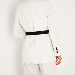 Ремень женский, ширина 3.5 см, пряжка металл, цвет чёрный - Simaland фото 3