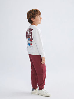 Paw Patrol Bask?l? Erkek ?ocuk Sweatshirt ve E?ofman Alt 2li