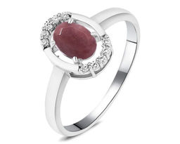 Кольцо, рубин корунд, Ю-КГ100М50