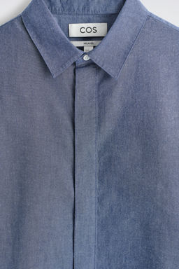 CAMISA DE CHAMBRAY DE MANGA LARGA - H&m фото 8