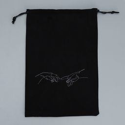 Цена за 5 шт. Мешочек подарочный замшевый «Касание», 20×30 см ±1.5 см