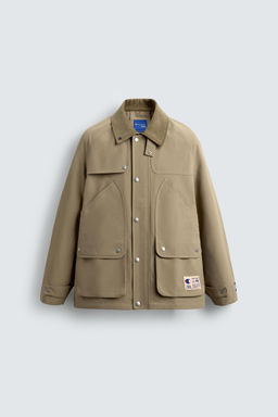 CHAMPION ® X ZARA POCKET TRENCH COAT  фото 7