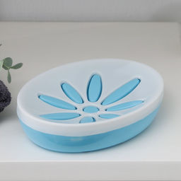 Мыльница пластиковая «Восход», 13×10×3 см, МИКС