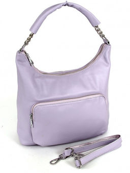 Сумка женская натуральная кожа JRP-2040-9, 1отд+еврокарм, плеч/ремня, сирень SALE 261735