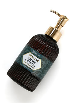 Мыло для рук жидкое, парфюмированное, с ароматом cedar & santa, 300 мл, URAL LAB  фото 7