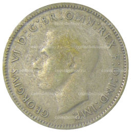 6 пенсов 1946 года Австралия