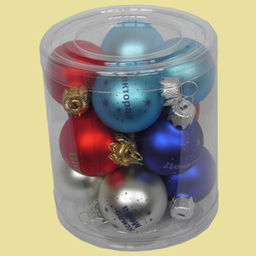 060-4837 Тубус пластиковый, средний - упаковка для подарков