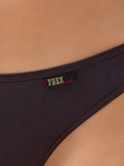 Цена за 2 штуки! Трусы слипы женские коричневые - Mark formelle фото 5