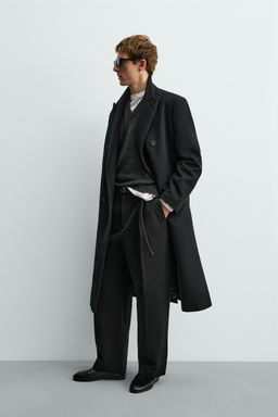RELAXED FIT PLEATED TROUSERS AARON LEVINE X ZARA фото 14